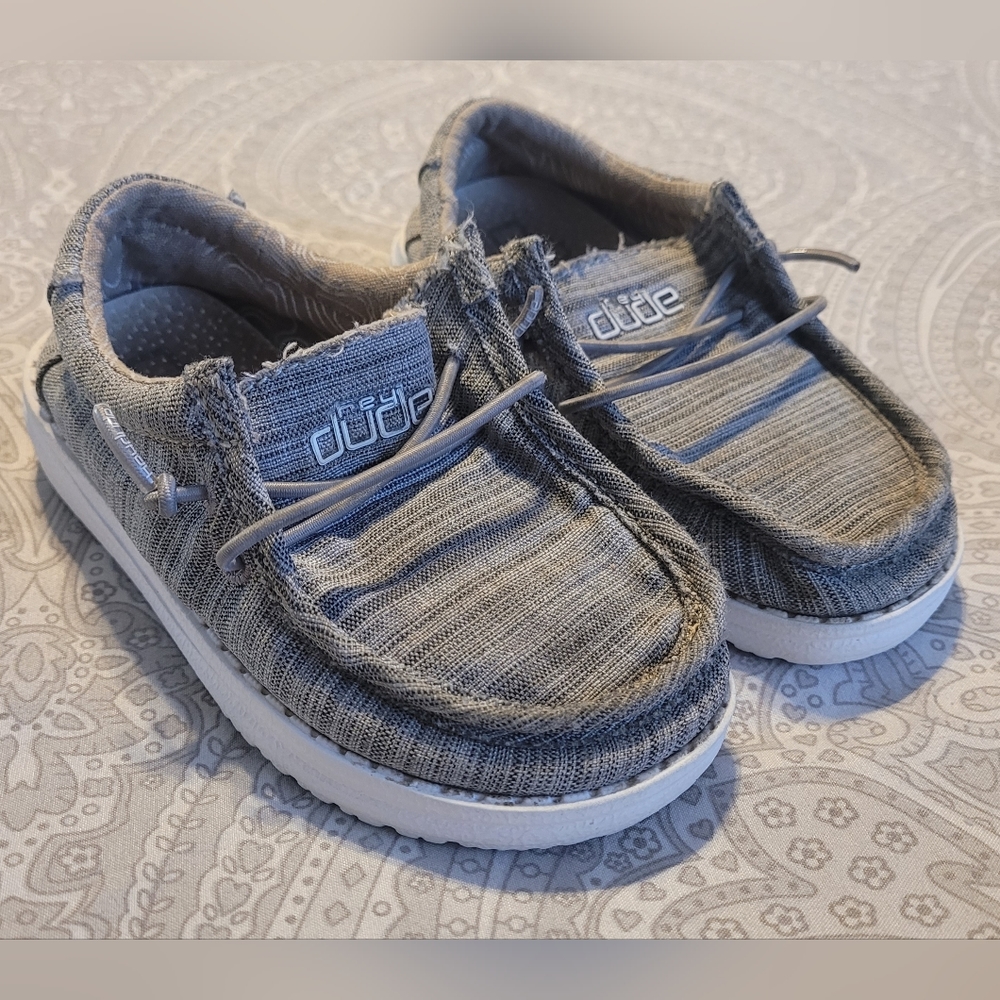 Gray Hey Dude's Size 8C